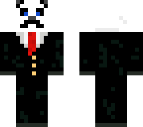 epic panda with a nice costume 555 #2