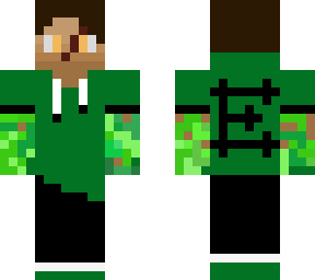 eshark08 with green flame hands