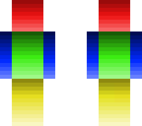fade (red, blue, yellow, and green) skin base