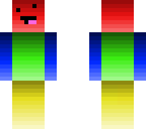 fade (red, blue, yellow, green) skin base derp face