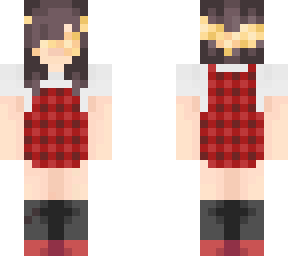 flowerfell frisk (but in a dress)
