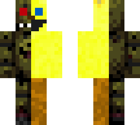 half springtrap half spring bonnie. (broken)