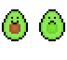 happy avocado, sad avocado