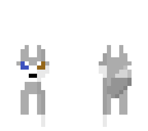 husky pixel art