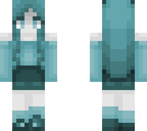 in too deep (14. teal, flowerunicornkitty's palette contest)