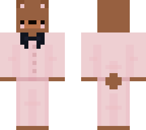 kawaii bear in suit