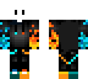 mini fire and water man