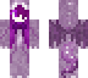 purple dragon girl