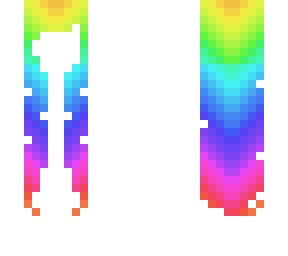 rainbow hair base