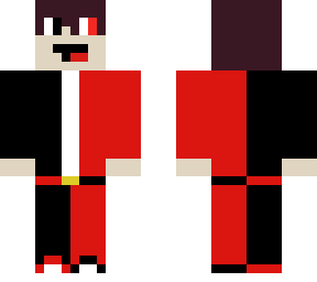 red and black