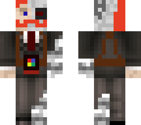red mustache cyborg