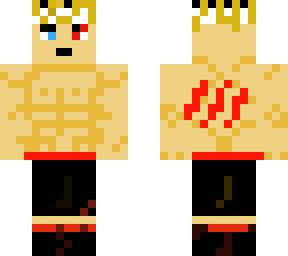 ripped blond dude