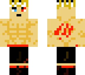 ripped blonde kid