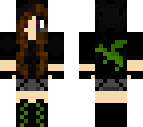 secret agent girl with goggles and dragon