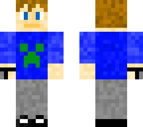 simple creeper face shirt