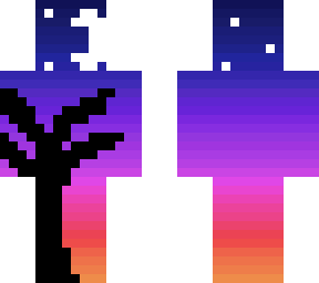 sunset tree