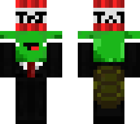 tux turtle holding tnt