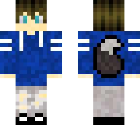 wolf skin in hoodie and shaded