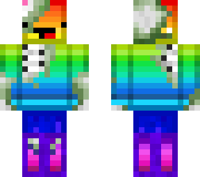 zombie rainbow skeppy