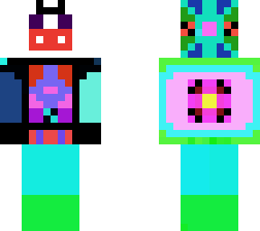 (my brother made this) weird cow dude