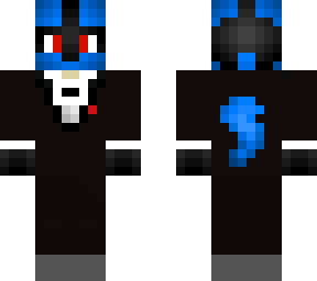 better lucario tuxedo