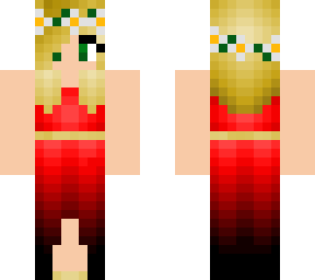 blonde hair dress