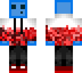 blue and red slime