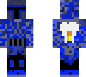 blue mandalorian