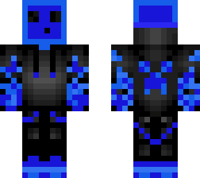 blue slime gamer boy