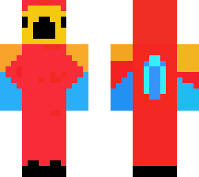 cartoon parrot