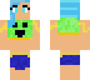 cute creeper girl