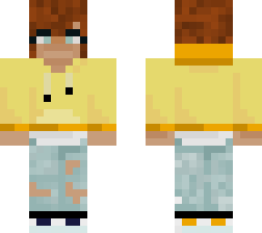 girl with yellow hoodie