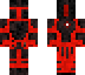 mandalorian black and red