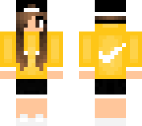nike gold hoodie girl