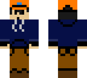 orange hat dude