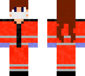 polish paramedic in mask woman