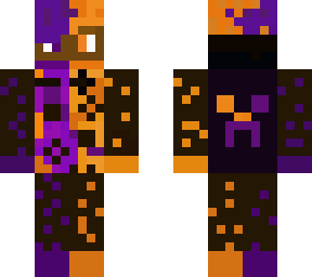 purple and orange joycons
