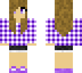 purple plaid