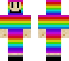 rainbow costume guy