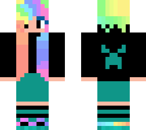 rainbow girl