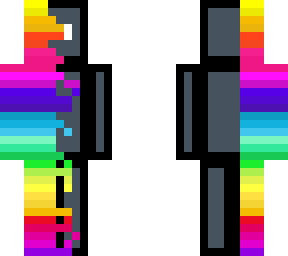 rainbow skin