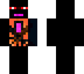 red-eyed intelligent enderman