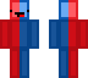 red skeppy vs blue skeppy aka 2 face
