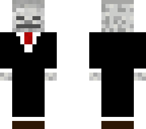 skeleton in suit