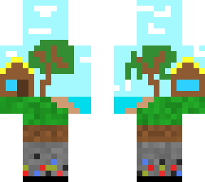 sunlitoaster49 minecraft overworld skin