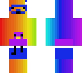 swiming rainbow