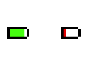 the battery is low