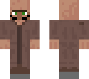 villager big forehead and mustache