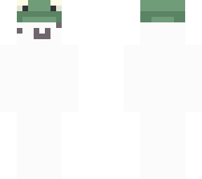 white frog hat
