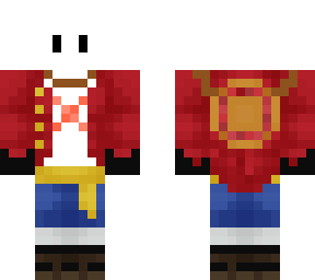 white luffy